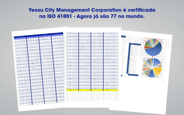Yeosu City Management Corporation é certificada na ISO 41001 - Agora são 77