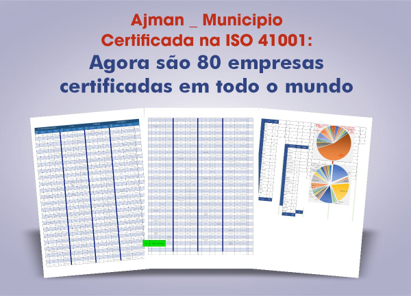 Ajman _ Municipio é certificada na ISO 41001 - Agora são 80 empresas em todo o mundo