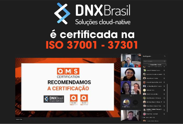 DNX é certificada na Norma ISO 37001 - 37301